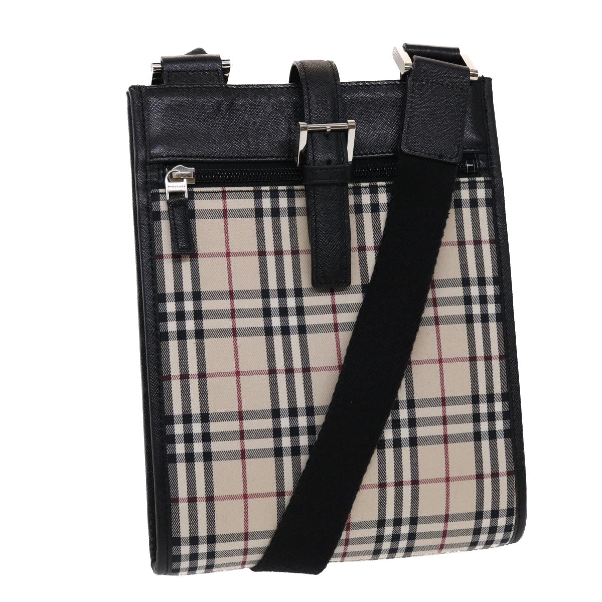 Burberry Nova Auth Canvas Black Shoulder Bag Style 2