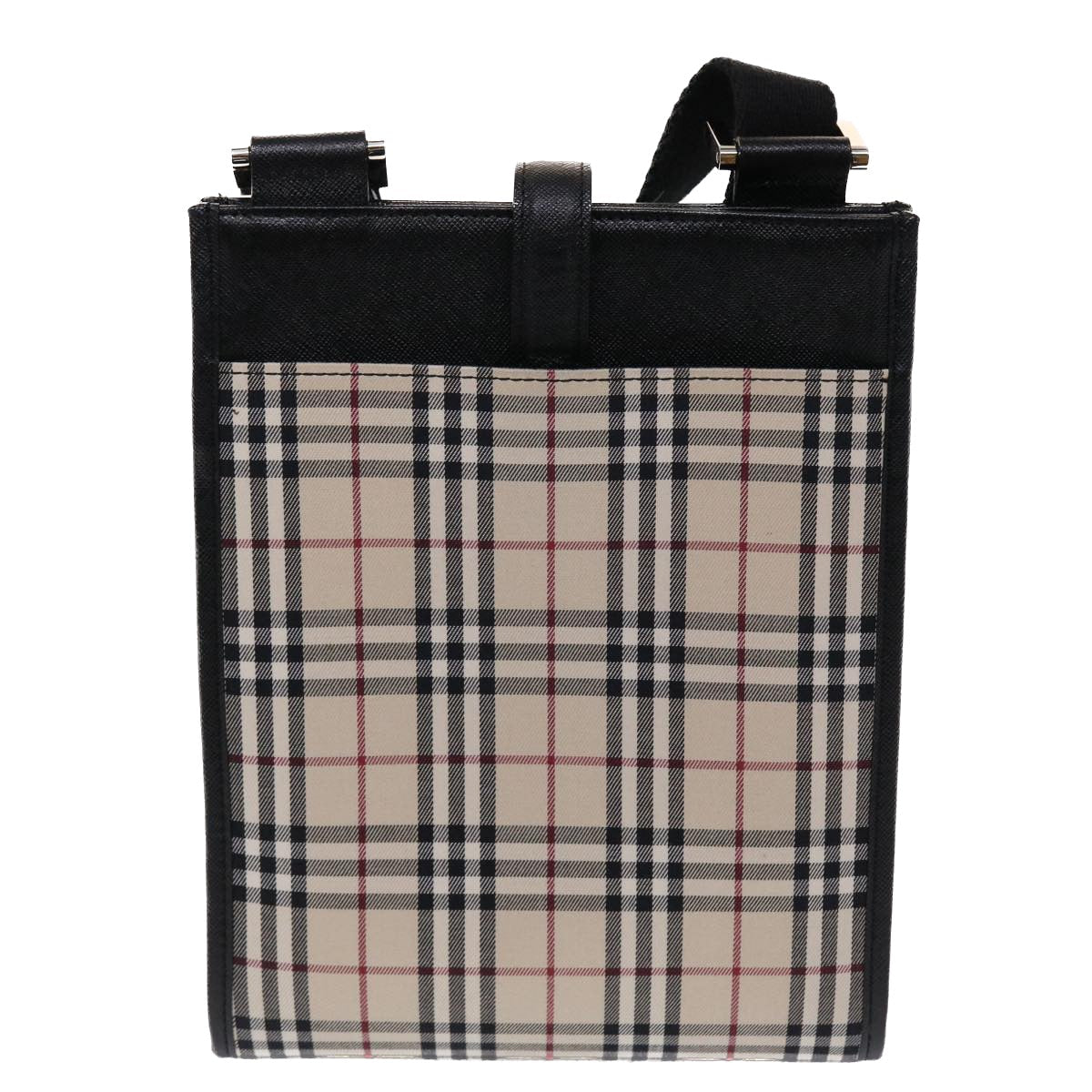 Burberry Nova Auth Canvas Black Shoulder Bag Style 2