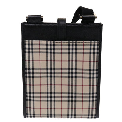 Burberry Nova Auth Canvas Black Shoulder Bag Style 2