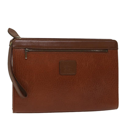 Burberry BURBERRYSs Auth Leather Black Clutch Bag Style 10