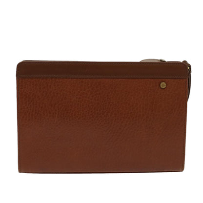 Burberry BURBERRYSs Auth Leather Black Clutch Bag Style 10