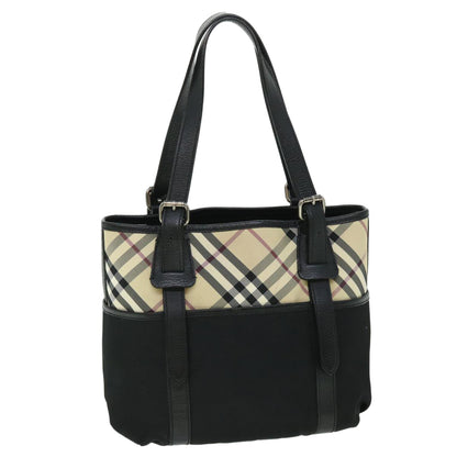 Burberry Nova Auth Nylon Black Tote Bag