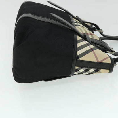 Burberry Nova Auth Nylon Black Tote Bag