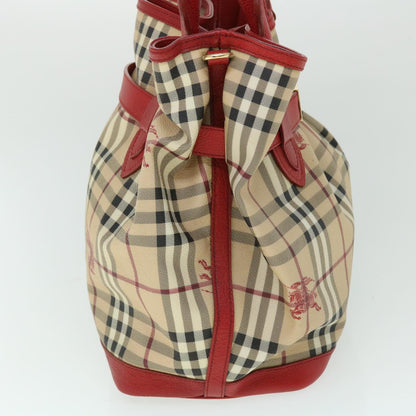 Burberry Nova Auth Leather Beige Tote Bag Style 9