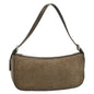 Luxury CELINE C Macadam Canvas Accessory Pouch Brown 9030