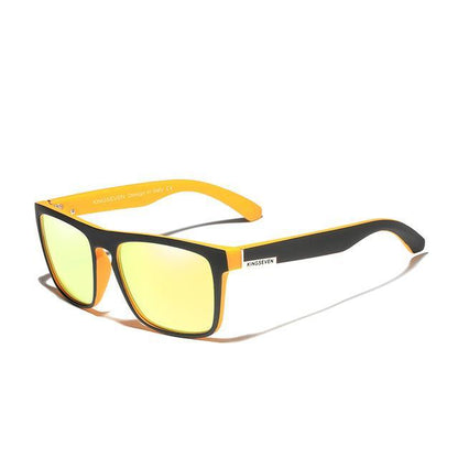 Frame Mirror Lens Sunglasses Polarized Men‘s Glasses Outdoor Sports Male Eyewear Original Accessories lbcase