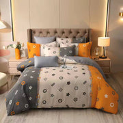 100% thick Skin-friendly cotton four-piece quilt cover  new product