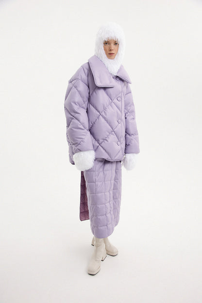 Queen Leather Lilac