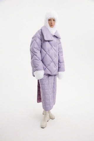 Queen Leather Lilac