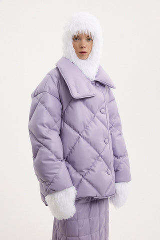 Queen Leather Lilac