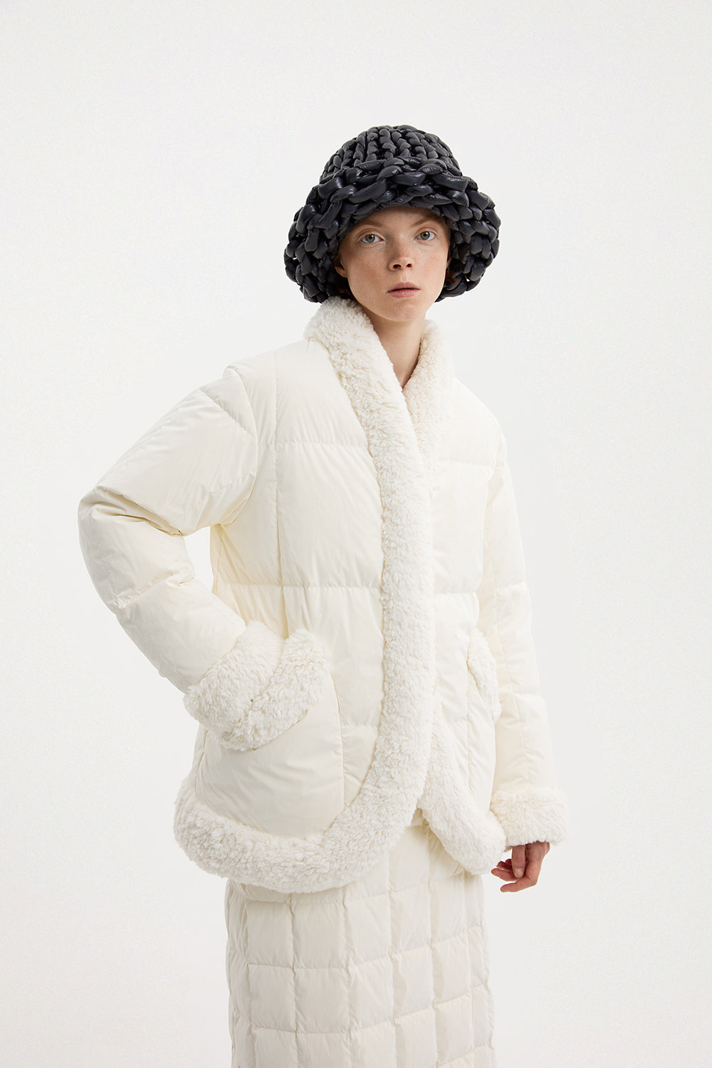 Keptar Jacket Powder Pearl
