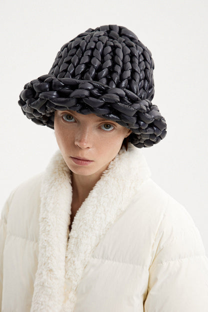 Knitted Hat Nori Black