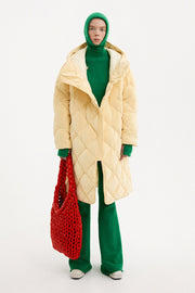 Atti Coat Powder Sandy