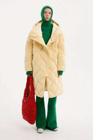 Atti Coat Powder Sandy