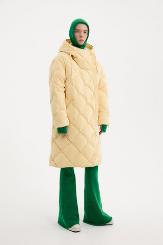 Atti Coat Powder Sandy