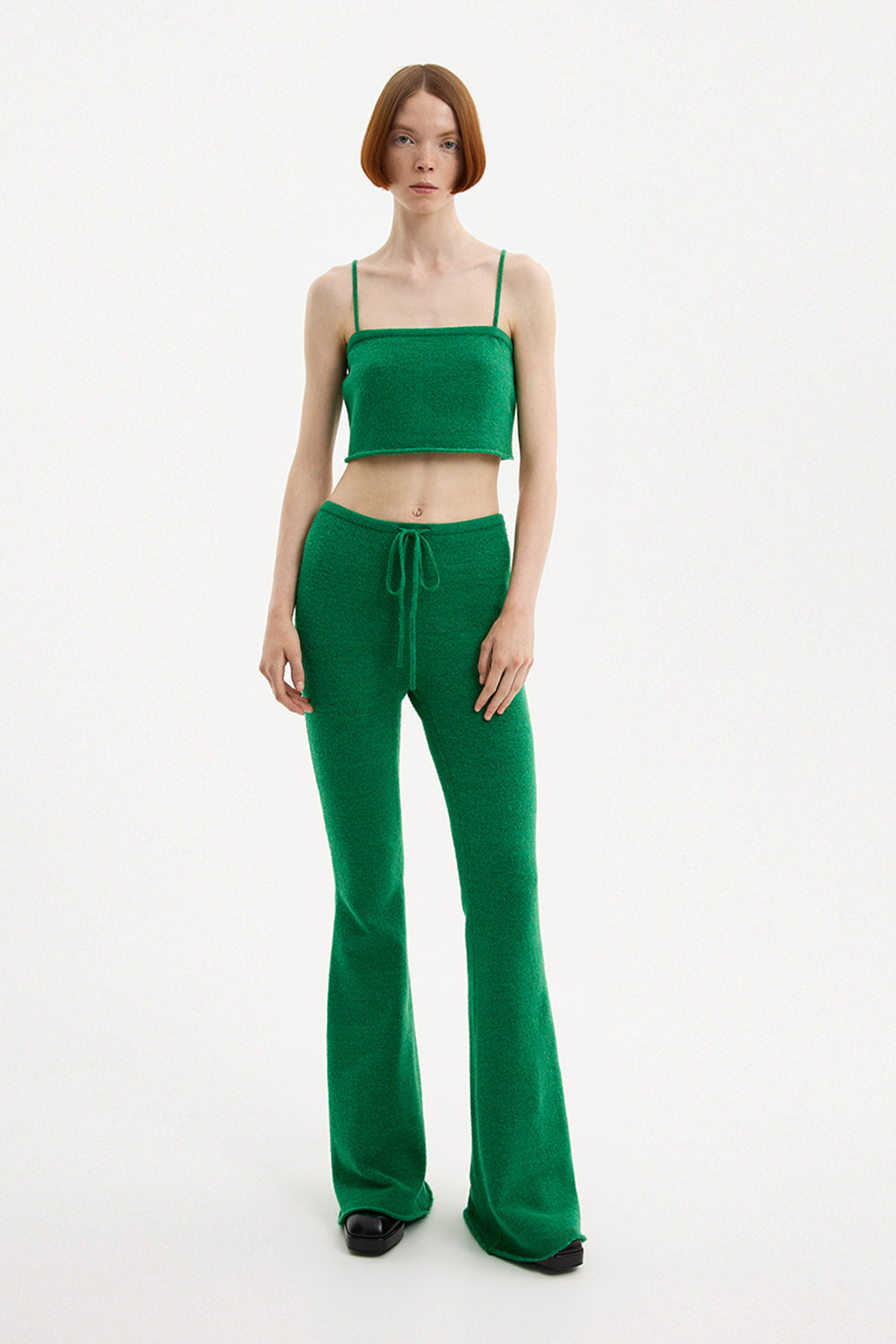 Flannel Top Green