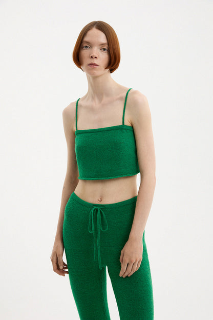 Flannel Top Green