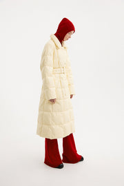 Trench Coat Leather Cream