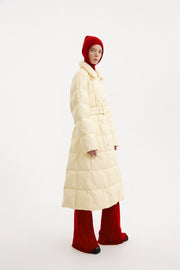 Trench Coat Leather Cream