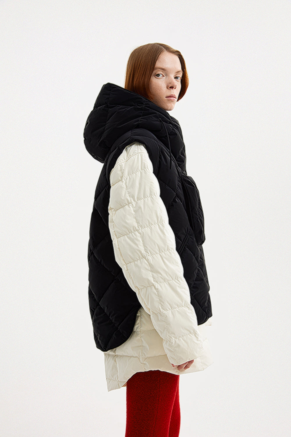 Atti Vest Powder Black