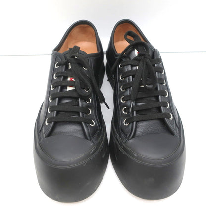 Marni Pablo Low Top Sneakers Black Leather Size 41