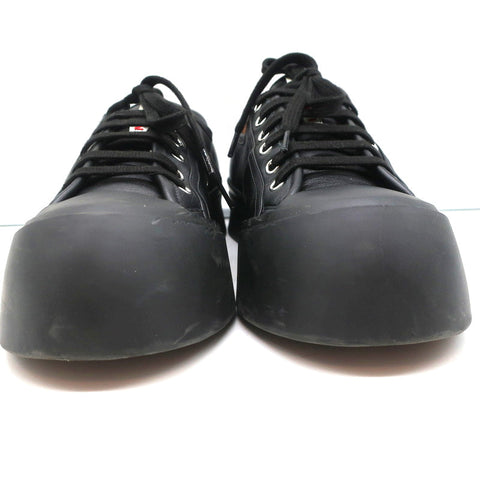 Marni Pablo Low Top Sneakers Black Leather Size 41