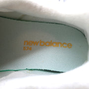 New Balance 574 Sneakers Wheat Field Yellow Suede Size 8 WL574FV2 NEW