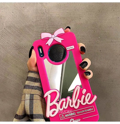 Cartoon makeup mirror phone case lbcase