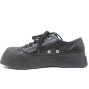 Marni Pablo Low Top Sneakers Black Leather Size 41