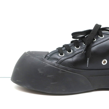 Marni Pablo Low Top Sneakers Black Leather Size 41