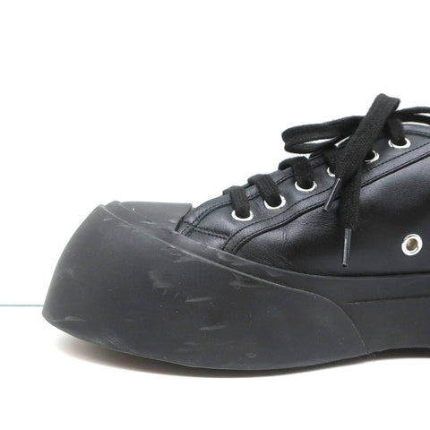 Marni Pablo Low Top Sneakers Black Leather Size 41