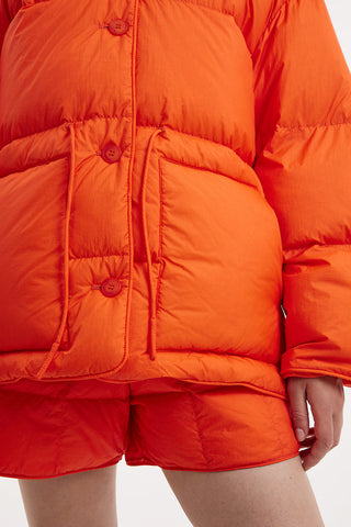 Cosy Michlin Jacket Micro Brick Orange