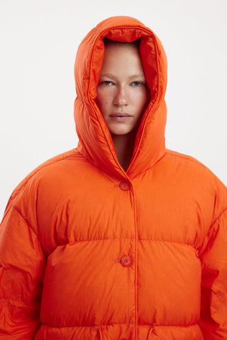 Cosy Michlin Jacket Micro Brick Orange