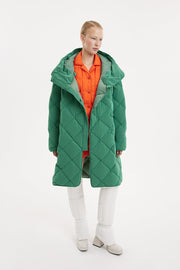 Atti Coat Powder Green