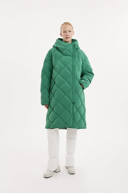 Atti Coat Powder Green