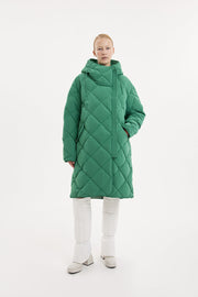 Atti Coat Powder Green
