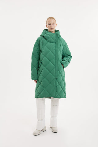 Atti Coat Powder Green