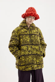 Core Jacket Wool Yellow