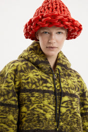 Core Jacket Wool Yellow