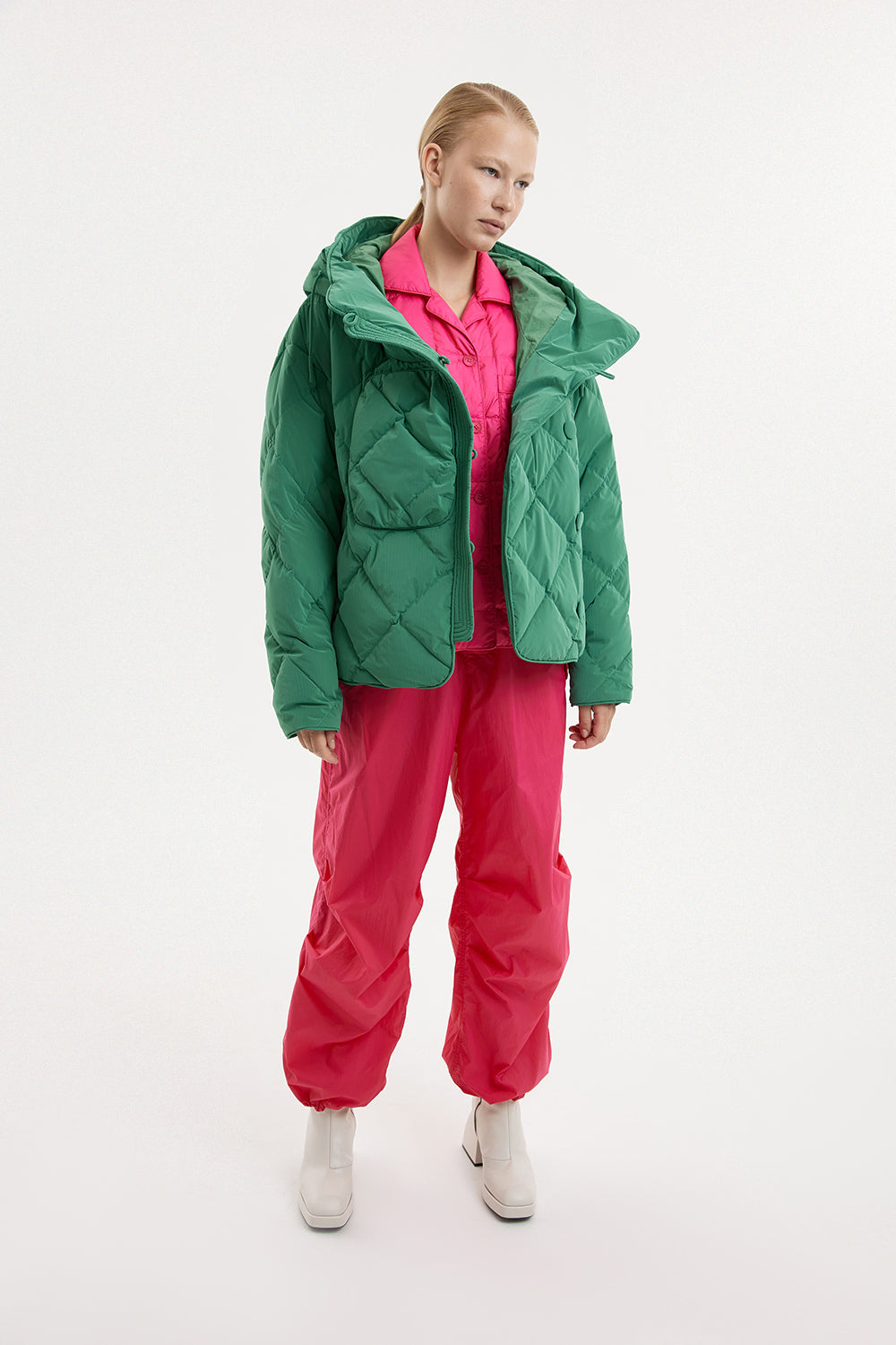 Atti Jacket Powder Green