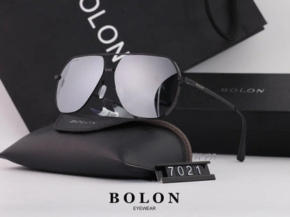 5 COLORS CLASSIC DOUBLE BRIDGE POLARIZED SUNGLASSES lbcase