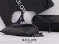 5 COLORS CLASSIC DOUBLE BRIDGE POLARIZED SUNGLASSES lbcase