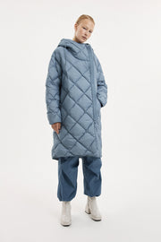 Atti Coat Micro Stone Blue