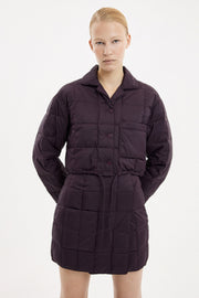Cropped Down Shirt Micro Pomegranate