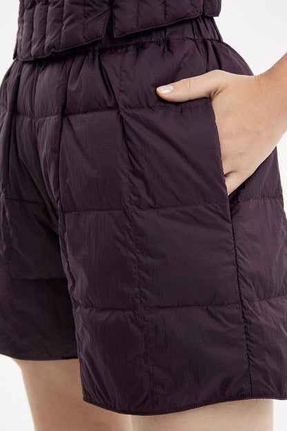 Down Shorts Micro Pomegranate