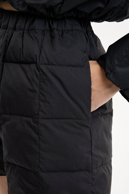 Down Shorts Micro Black