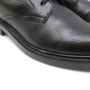 Saint Laurent Army 25 Ankle Boots Black Leather Size 38 Lace-Up Combat Boots