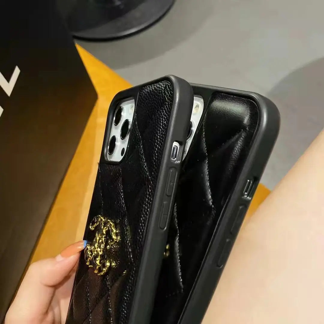High-end leather Crossbody phone case For iphone lbcase