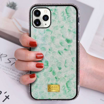 Side Drill Glitter Shell lbcase
