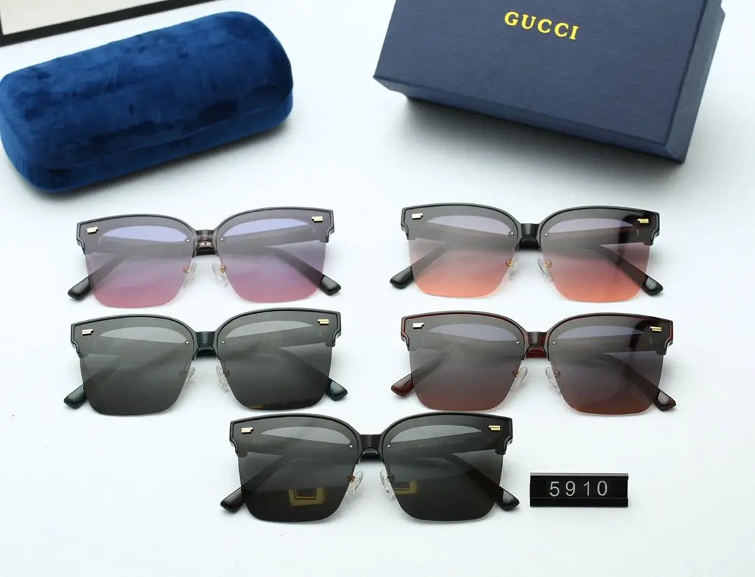 4 COLORS WOMEN OUTDOOR DRIVING BEACH SUNGLASSES lbcase